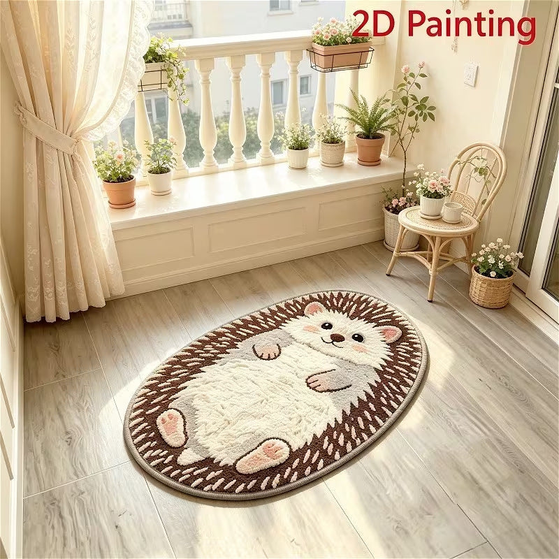 Cat-Themed Soft Area Rug
