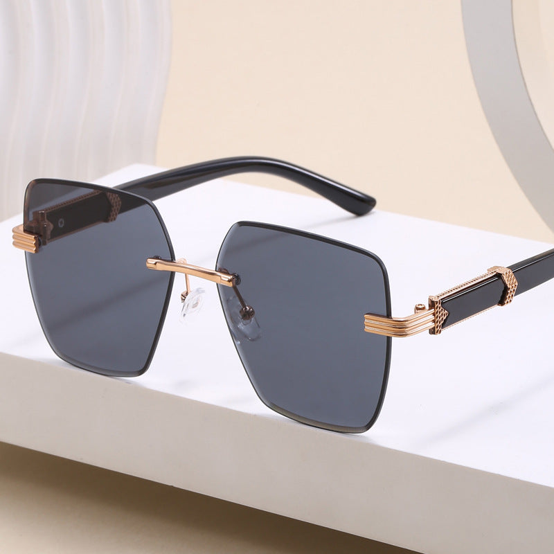 Ladies luxury sunglasses with unique frame and elegant accents Stornfield