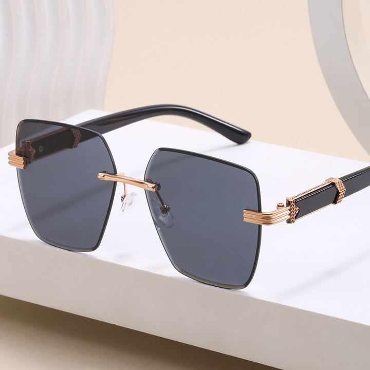 Ladies luxury sunglasses with unique frame and elegant accents Stornfield