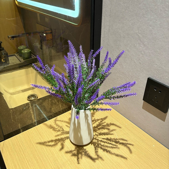 Elegant Artificial Lavender Bouquet for Home Decor
