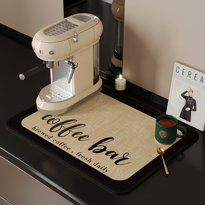 Coffee Bar Kitchen Comfort Mat