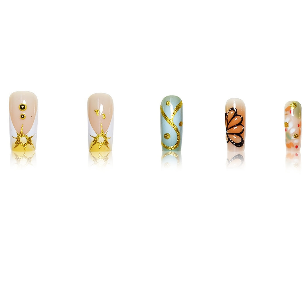 Creative Butterfly Design Nail Art Stornfield