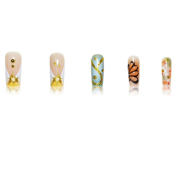 Creative Butterfly Design Nail Art Stornfield