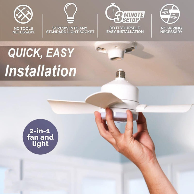 Adjustable LED Fan Light with Remote. | Stornfield