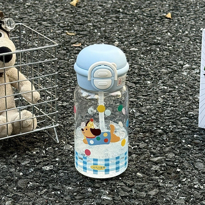 Ladies child-friendly drinking bottle with funny dog design Stornfield