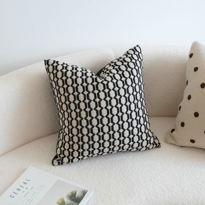 Geometric Pattern Throw Pillow
