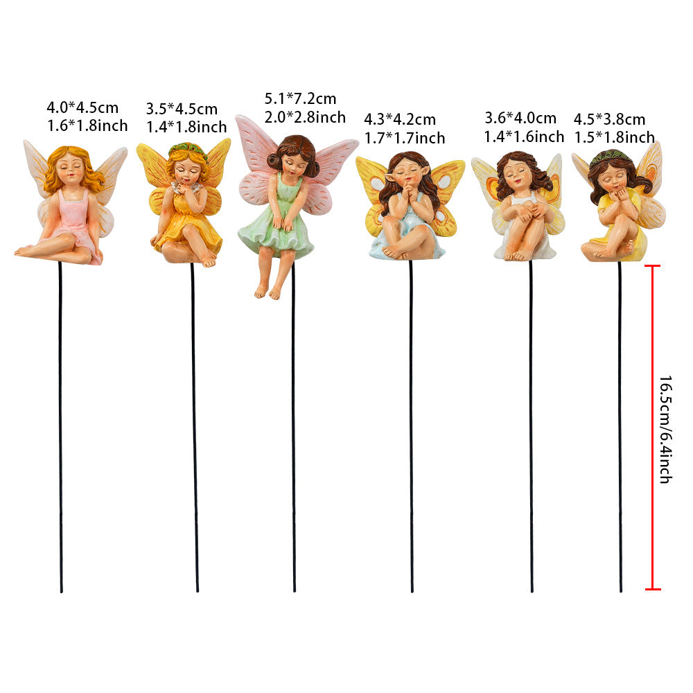 Decorative Fairy Figurine Stakes