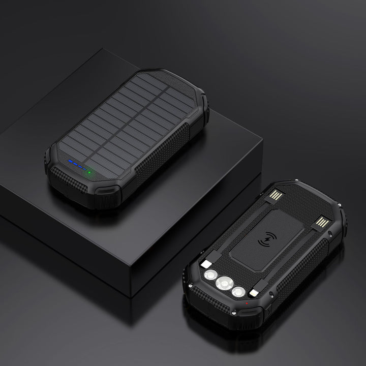 Robust and Portable Solar Charging Power Bank Stornfield