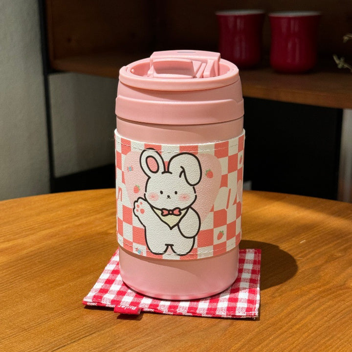 Women's Insulated Thermo Mug with Cute Animal Design Stornfield