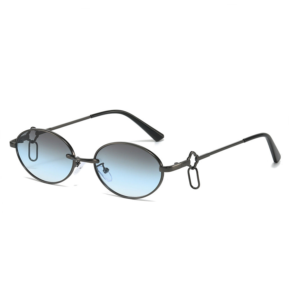 Vintage-Inspired Round Frame Sunglasses Stornfield
