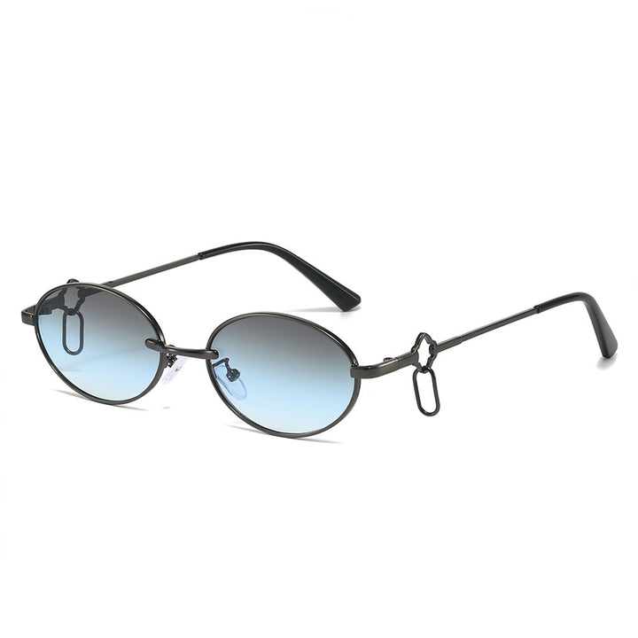 Vintage-Inspired Round Frame Sunglasses Stornfield