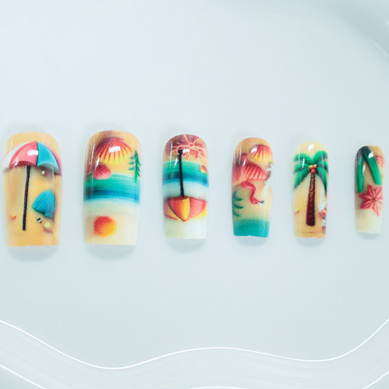 Coastal Paradise Nail Art Stornfield