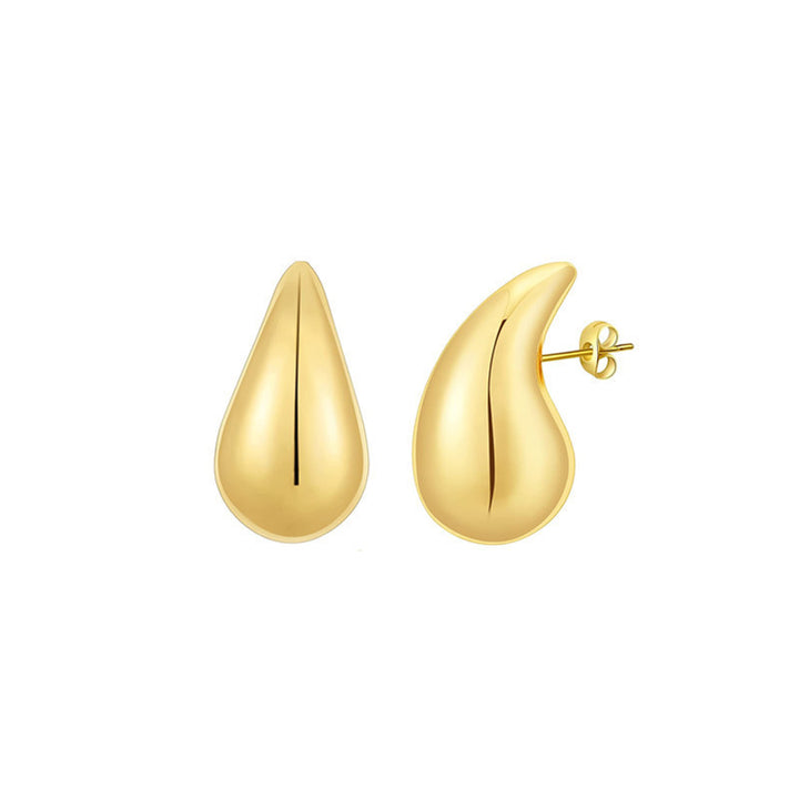 Elegant Curved Stud Earrings Stornfield