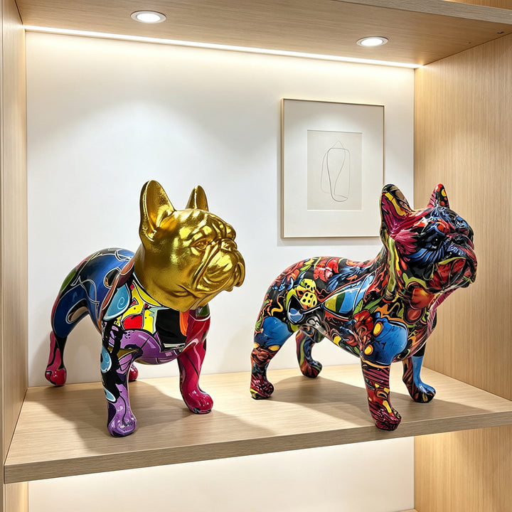 Decorative figure of a French Bulldog Stornfield