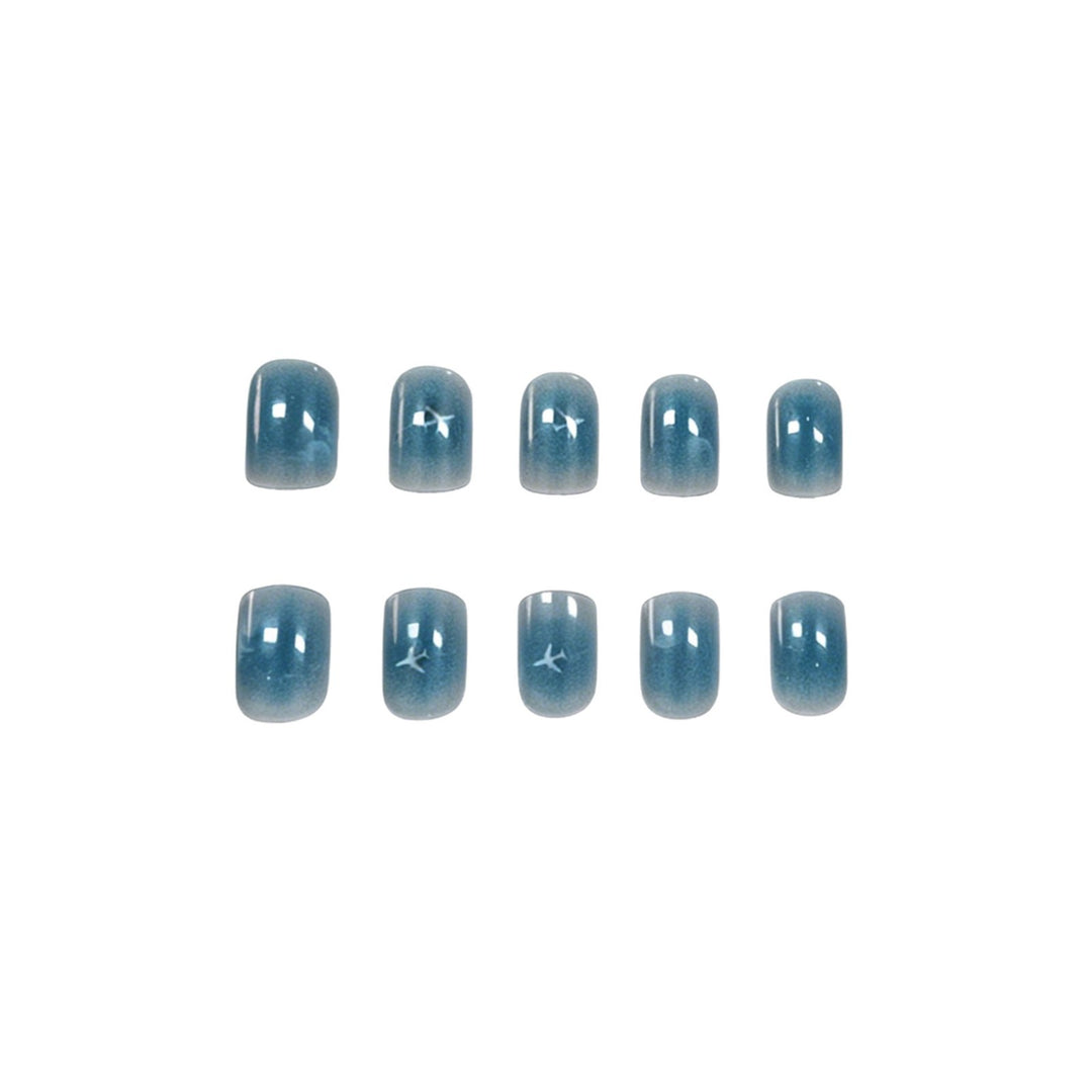 Artistic Travel-Themed Nail Art Stornfield