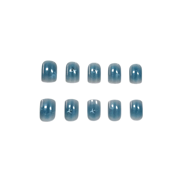 Artistic Travel-Themed Nail Art Stornfield