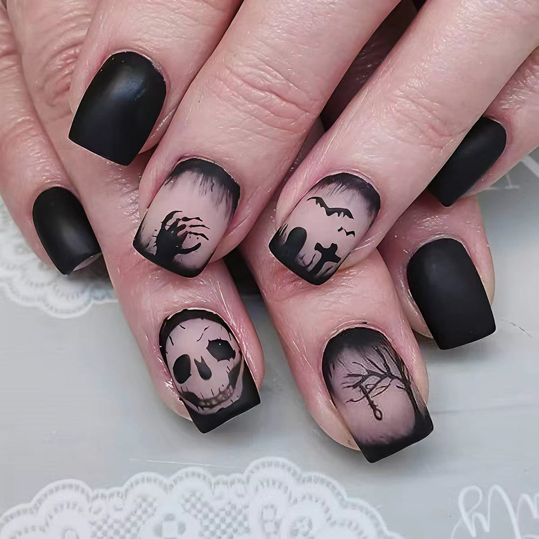 Creative Art Nails in Fascinating Halloween Design Stornfield