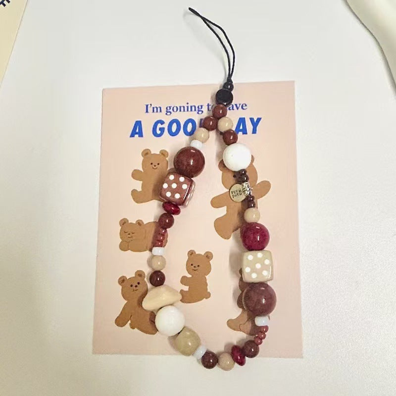 Decorative Beaded Charm Necklace Stornfield 1790135022