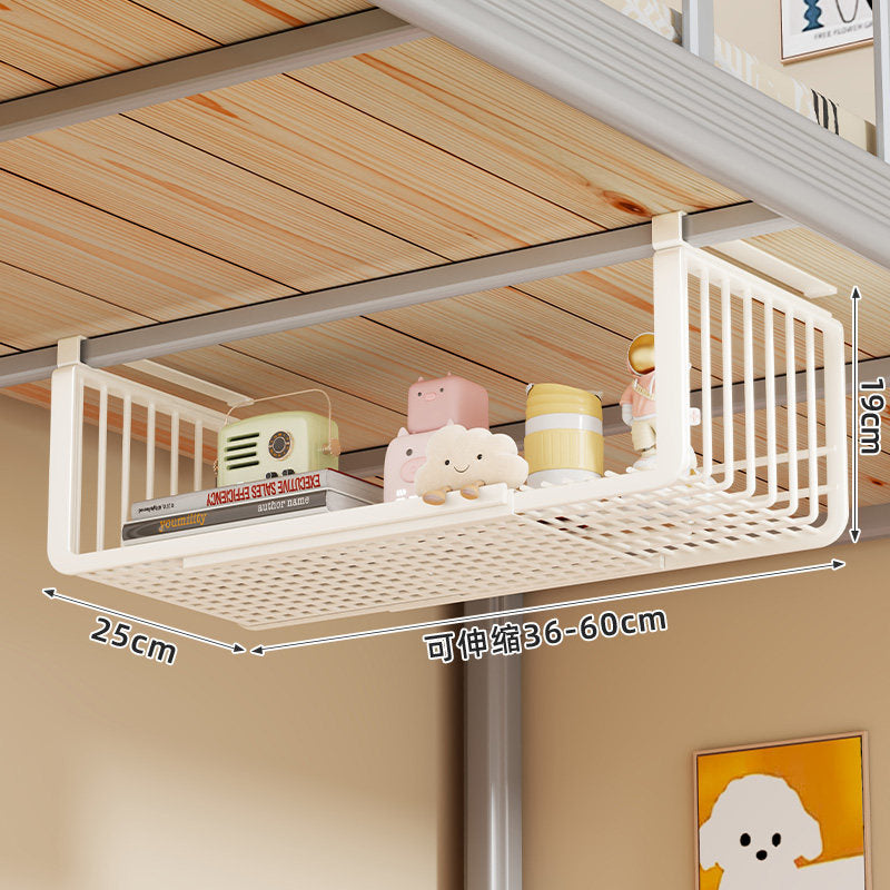 Under-Shelf Slide-In Ventilated Mesh Storage Basket