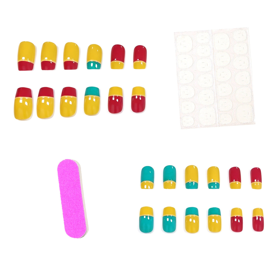 Colorful Nail Art Enhancements Stornfield