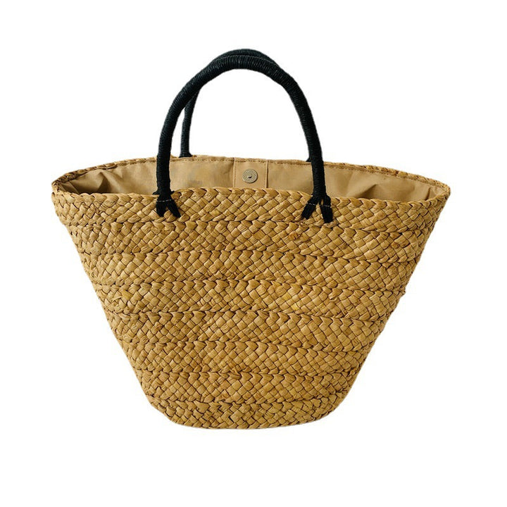 Handmade straw market bag Stornfield