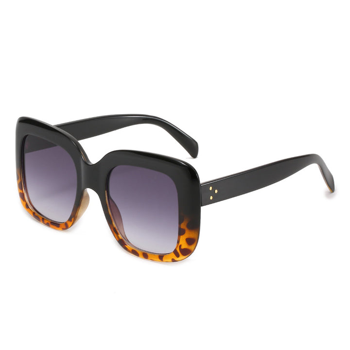 Women's oversized square sunglasses with high-quality plastic frame Stornfield