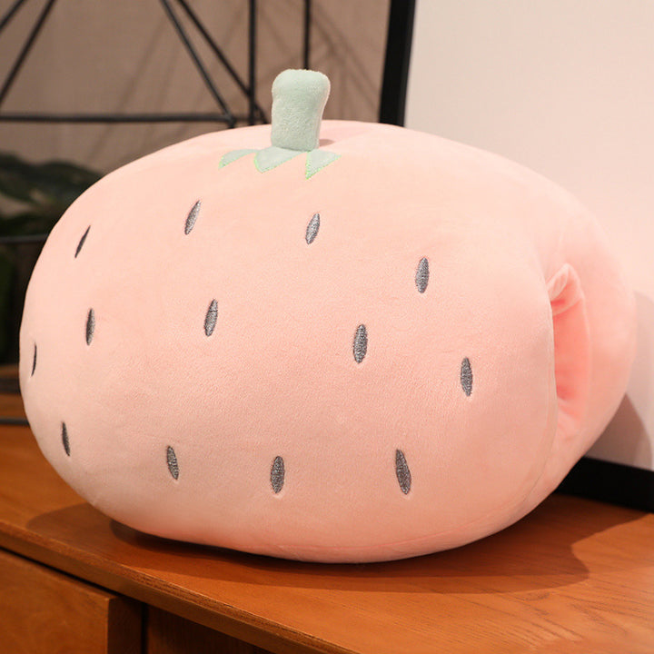 Plush pillow with cactus motif Stornfield