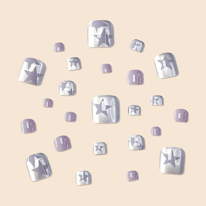 Decorative Star Accent Nail Art