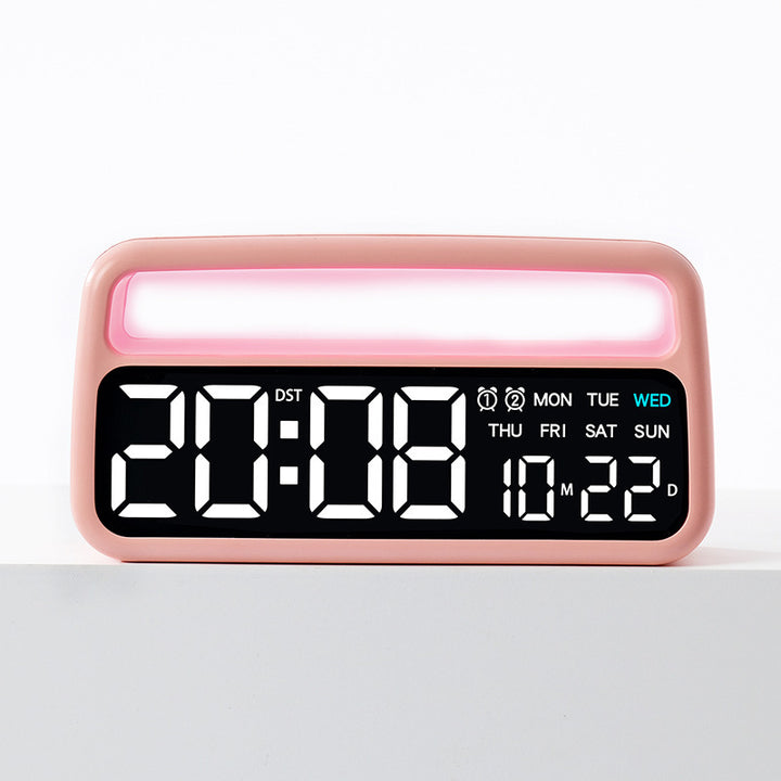 Digital alarm clock with clear LED display and modern features Stornfield