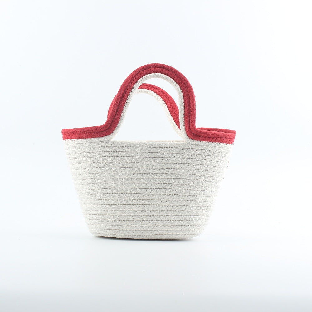 Picnic bag with cheerful fruit pattern Stornfield