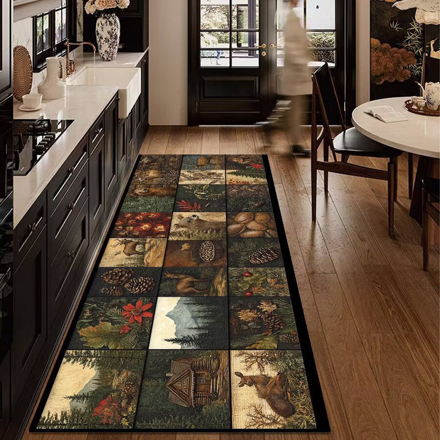 Rustic Outdoor Adventure Area Mat Stornfield