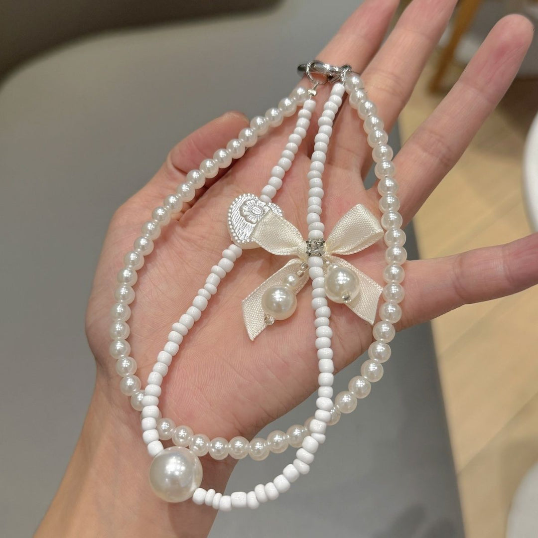 Elegant Beaded Charm Keychain Stornfield 1790135999