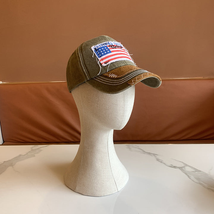 Women's Vintage-Inspired Distressed Baseball Cap Stornfield