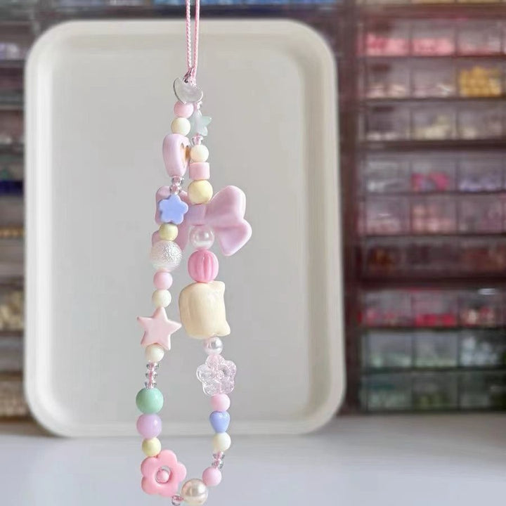 Playful Themed Beaded Charm Necklace Stornfield