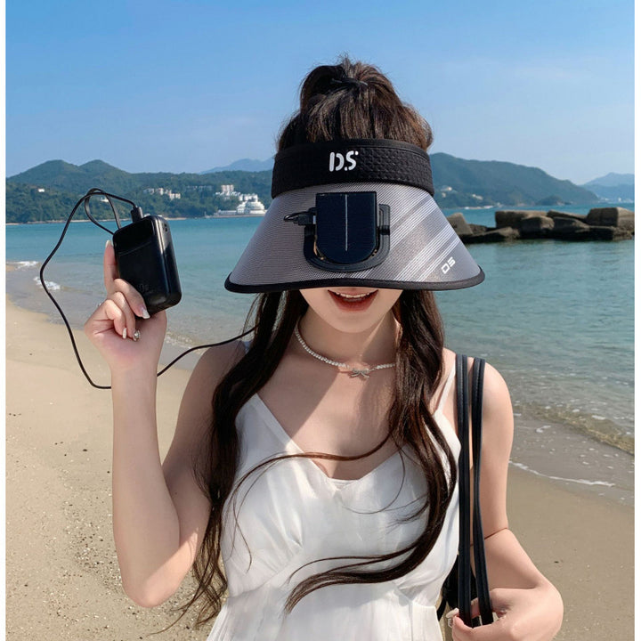 Adjustable sun visor with UV protection and padded headband Stornfield