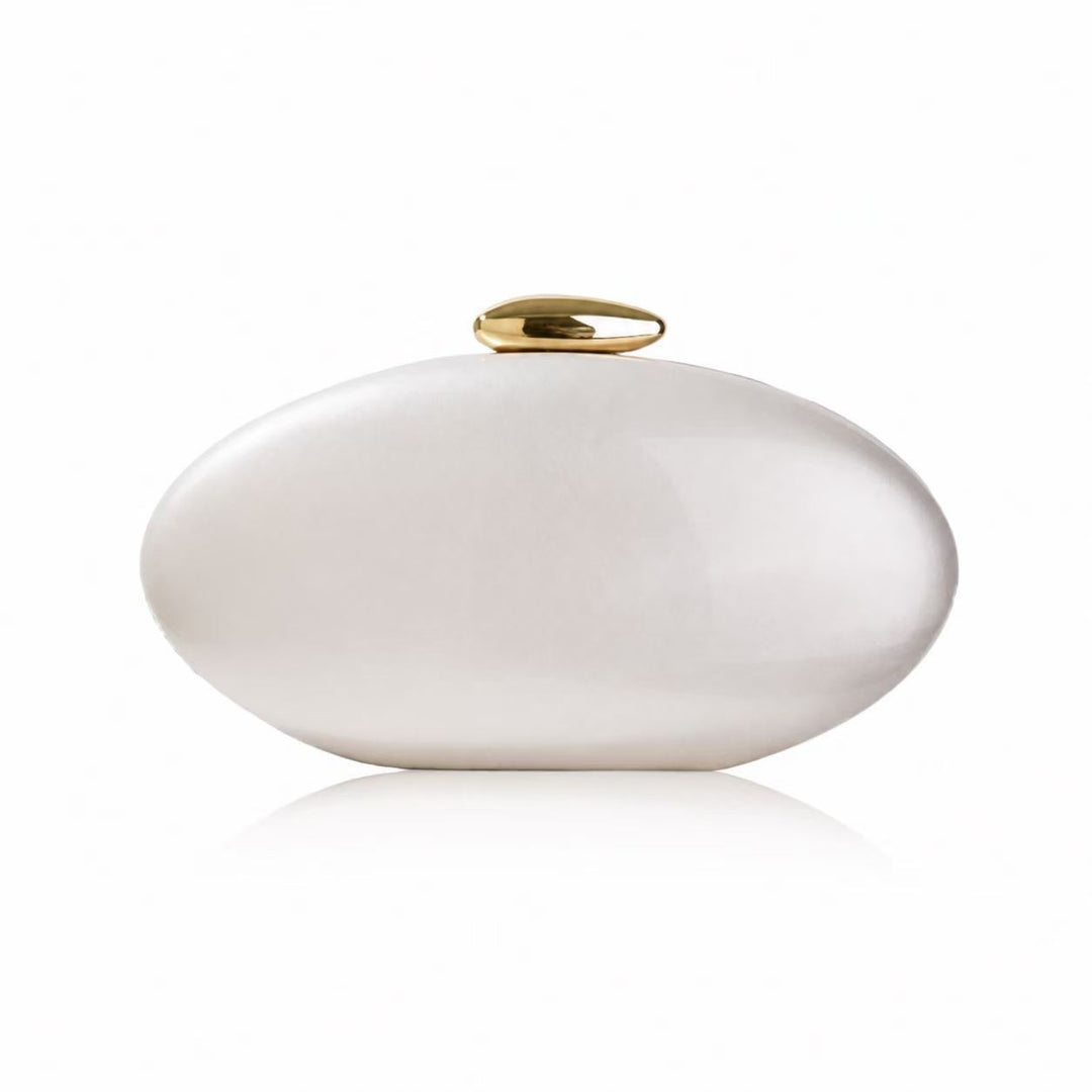 Marbled Acrylic Evening Clutch