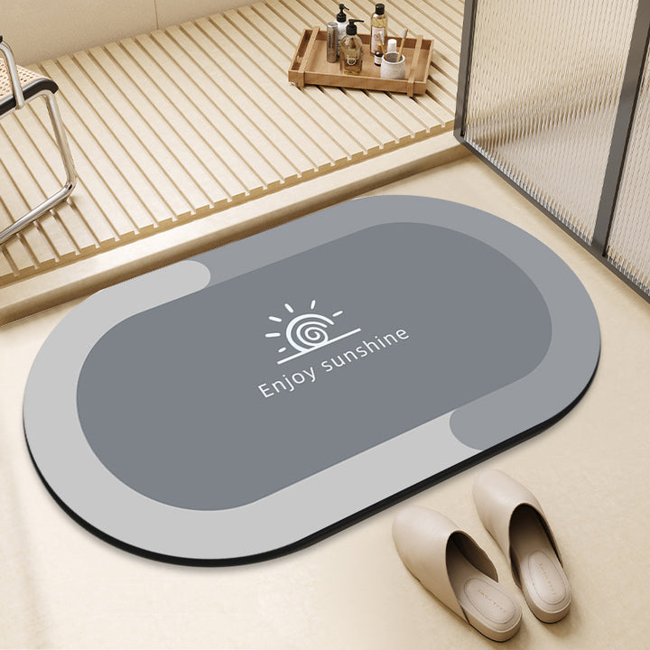 Textured Non-Slip Bath Mat Stornfield
