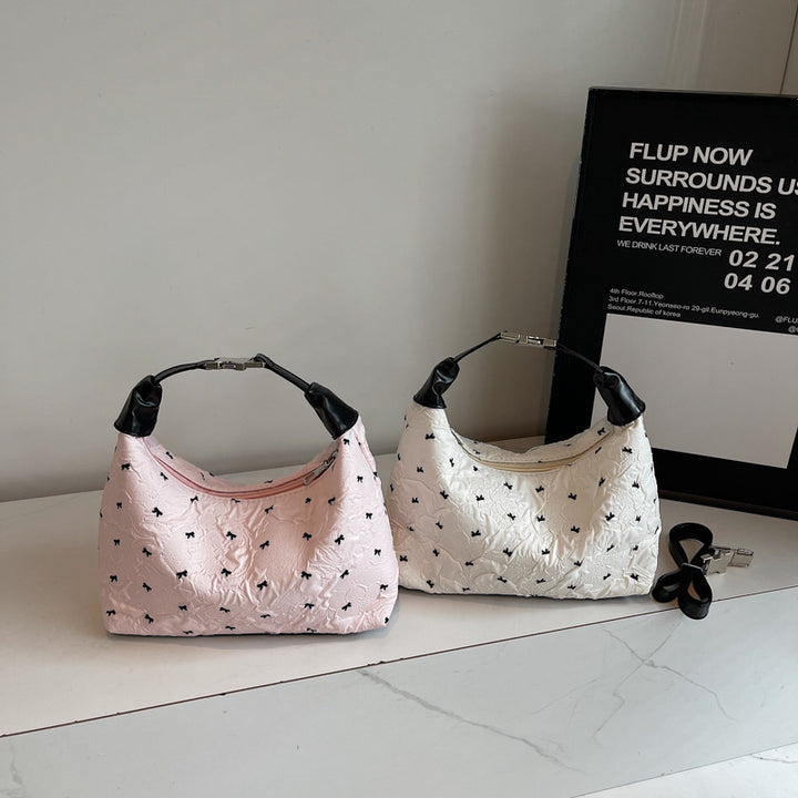 Quilted Floral Shoulder Handbag Stornfield