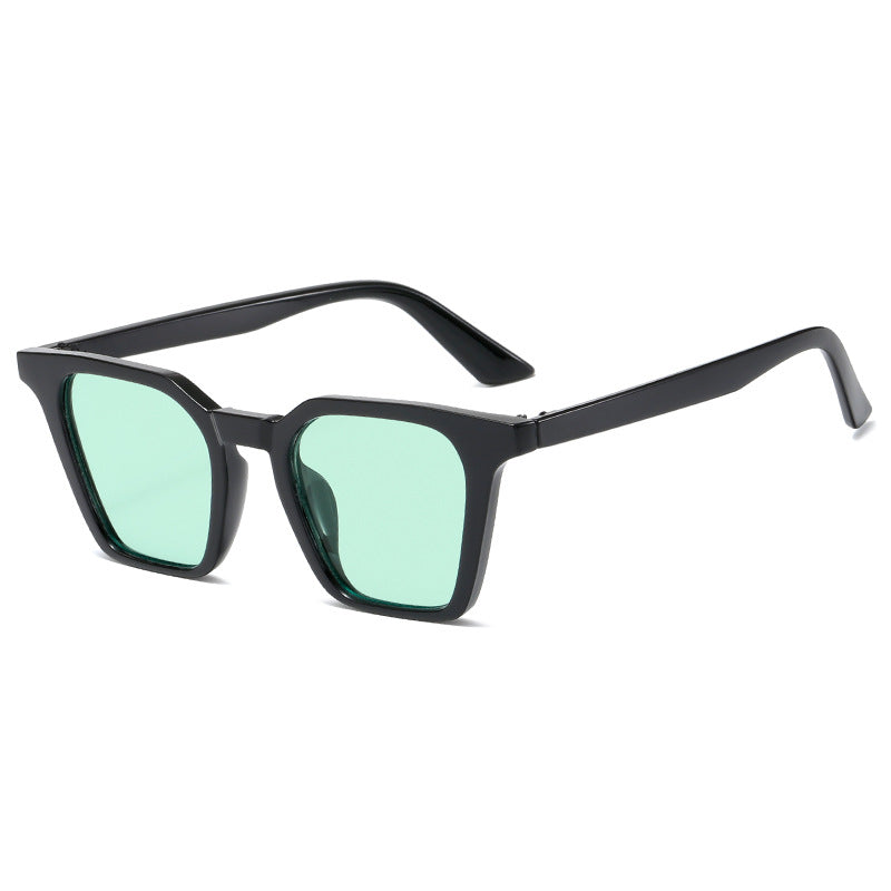 Women's square sunglasses with distinctive shield design and UV protection Stornfield