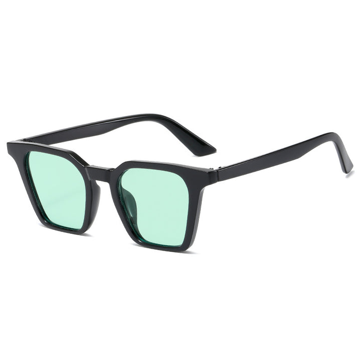 Women's square sunglasses with distinctive shield design and UV protection Stornfield