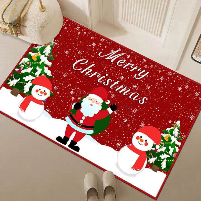 Christmas-Themed Decorative Floor Mat Stornfield