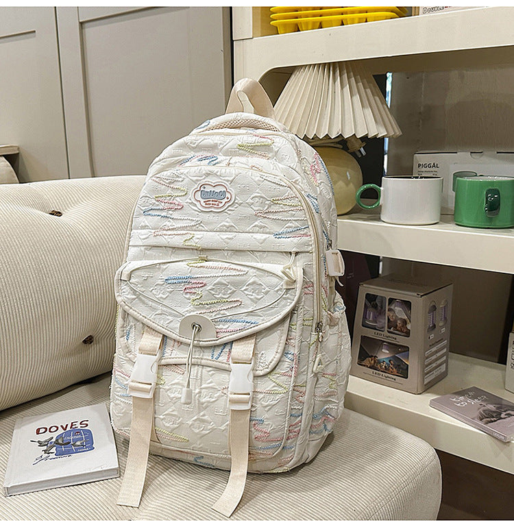 Fashion-Forward Utility School Backpack Stornfield