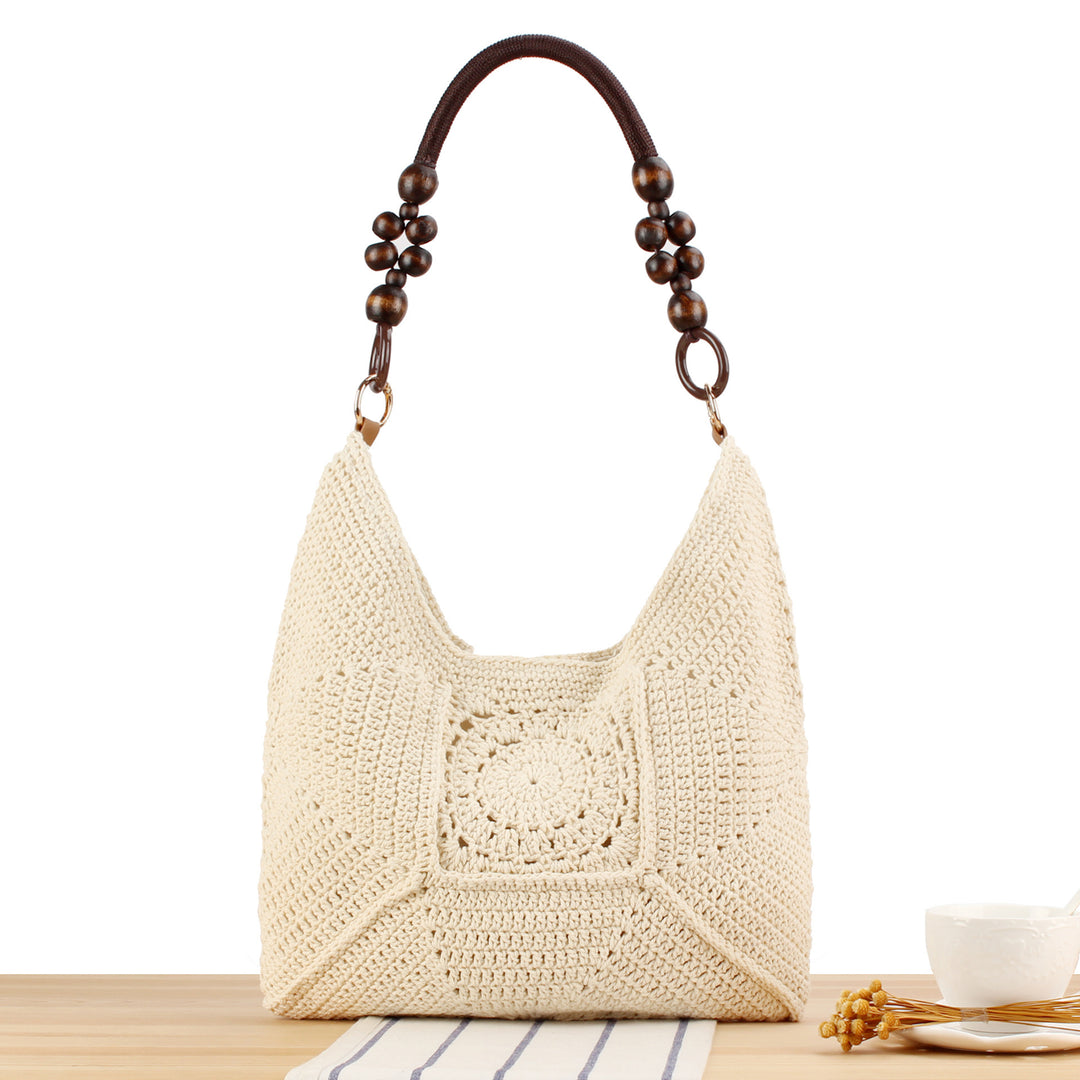 Handbag with Artistic Crochet Pattern Stornfield