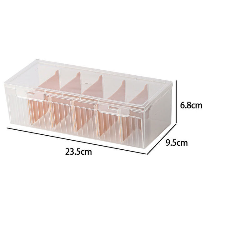 Multifunctional storage box with compartment dividers Stornfield