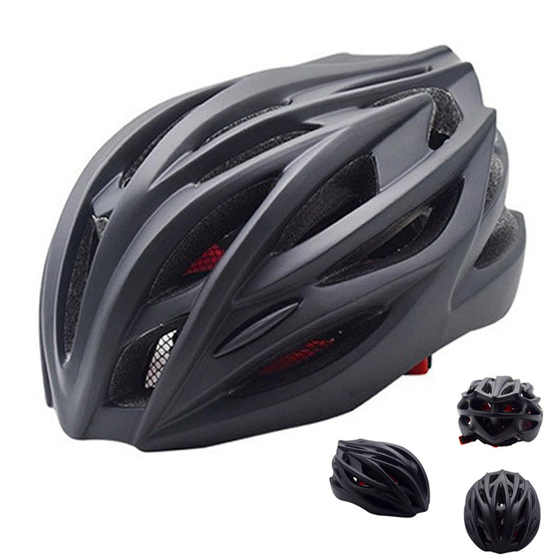 Road bike helmet with improved air circulation and comfortable inner lining Stornfield