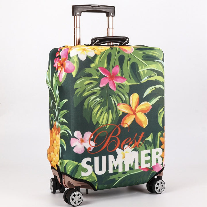 Women's hard-shell suitcase with stylish pineapple motif Stornfield
