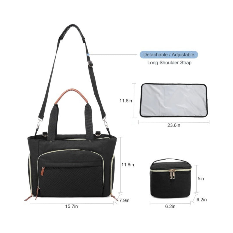 Multifunctional Travel Bag with Insulated Compartments Stornfield