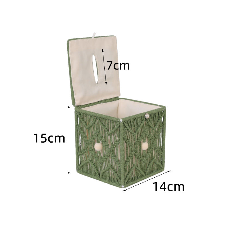 Macrame Storage Box Stornfield