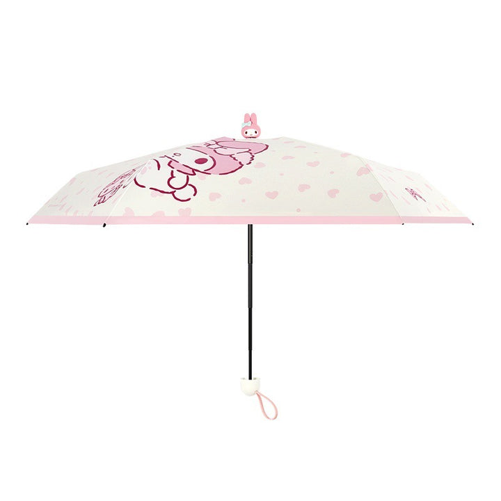 Women's creative folding umbrella with cute character design Stornfield