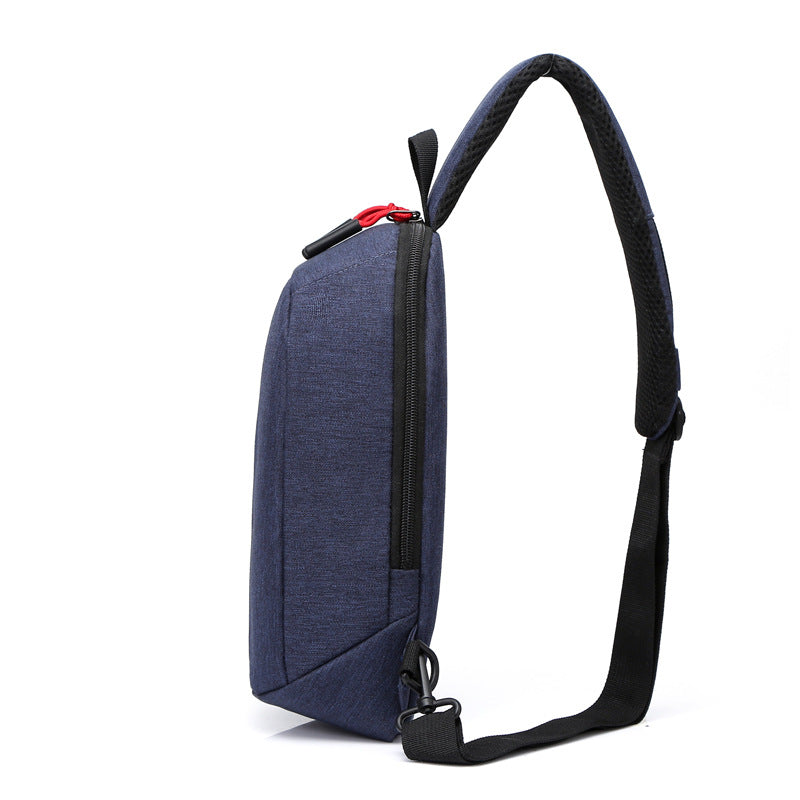 Sling backpack with breathable back and practical compartments Stornfield